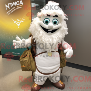Mascottekarakter van een...