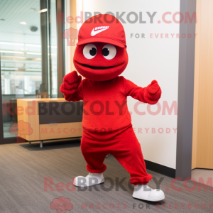 Mascottekarakter van een...