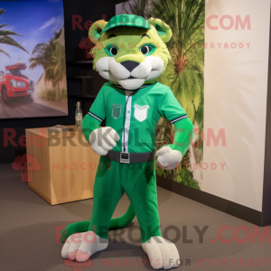 Mascottefiguur van een...