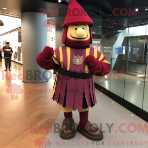 Mascottefiguur van een...
