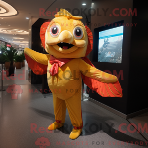 Personnage mascotte d un...