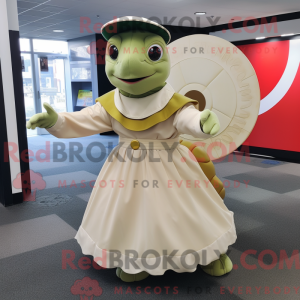 Mascot character of a Cream...