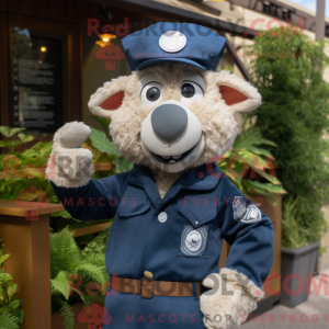 Mascottekarakter van een...
