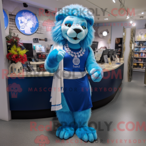 Mascot karakter van een...