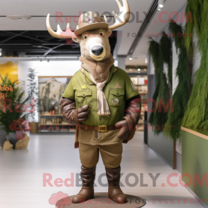 Personnage mascotte d un...