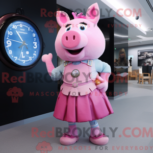 Personnage mascotte d un...