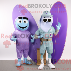 Maskotfigur af en...
