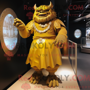 Personnage mascotte d un...