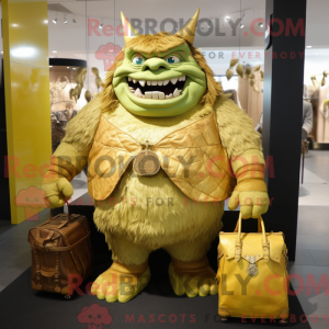 Mascot character of a Gold...