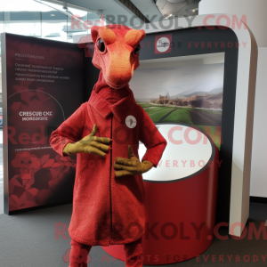 Mascottekarakter van een...