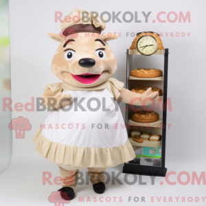 Maskot-karakter av en...