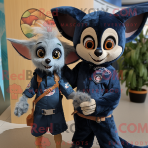 Maskottchen eines Navy...