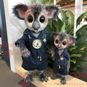 Maskottchen eines Navy...