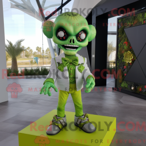 Mascot character of a Lime...