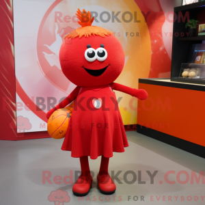 Personnage mascotte d une...