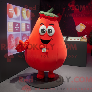 Mascot character of a Red...