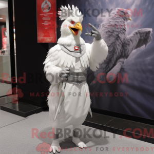 Personaje mascota de gallos...