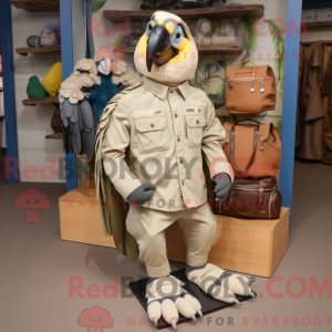 Mascot karakter van een...