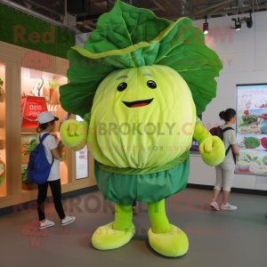 Personagem de mascote Lime...