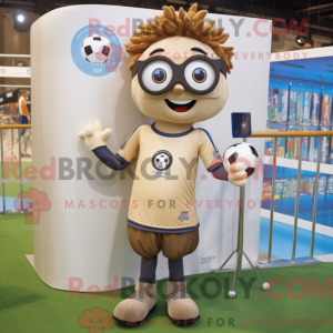 Postava maskota Tan Soccer...
