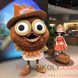 Mascottekarakter van een...