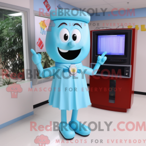 Mascottekarakter van een...