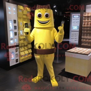 Mascot character of a Lemon...