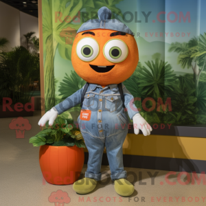 Mascot character of a Olive...