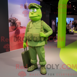 Mascottefiguur van een...