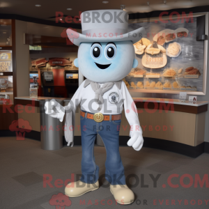 Mascot character of a Gray...