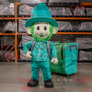 Mascot karakter van een...