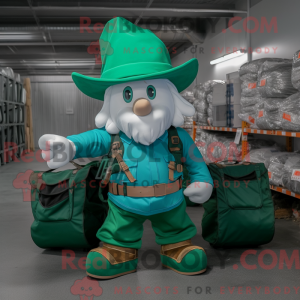 Personagem de máscara de um...