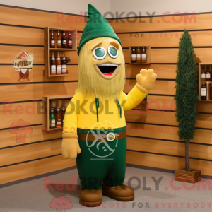 Maskot karakter af en...