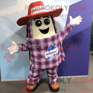 Postava maskota levandule...