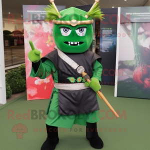 Forest Green Samurai maskot...