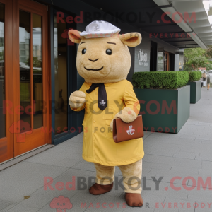 Mascot character of a Gold...