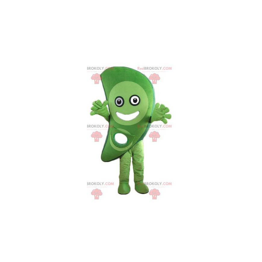Very smiling green vegetable fruit mascot - Redbrokoly.com