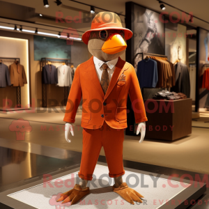 Mascot karakter van een...