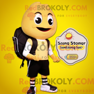 Mascottekarakter van een...