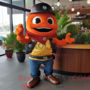 Personnage mascotte d une...