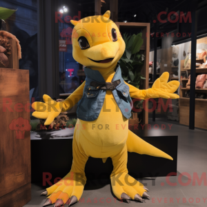 Mascot karakter van een...