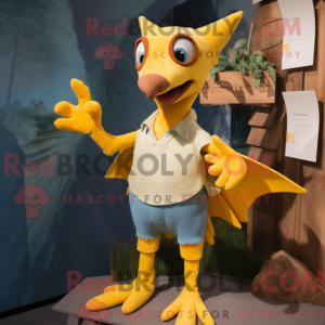 Personnage mascotte d un...