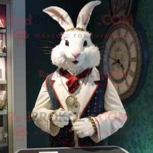 White Rabbit mascotte...