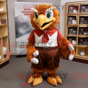 Mascottefiguur van een...