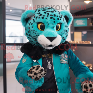 Postava maskota Teal...