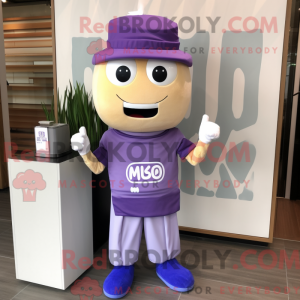 Mascottekarakter van een...