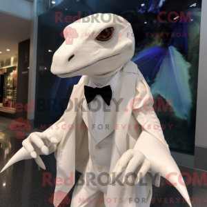 Mascot character of a White...
