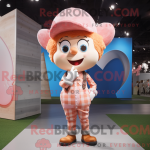 Mascottefiguur van een...
