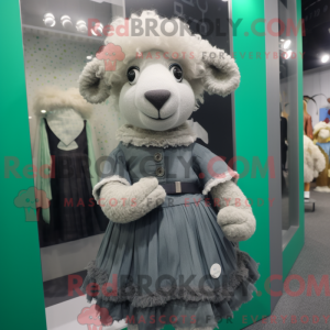Mascot character of a Gray...