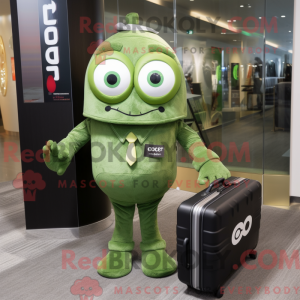 Mascot karakter van een...